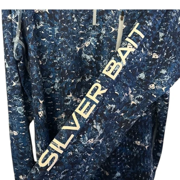 Silver Bait 1/4 Zip Performance Fishing Shirt - Picture 3 of 4